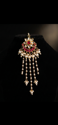 Royal Crescent Hair Brooch