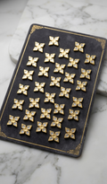 Golden Gleam Petals Stickers
