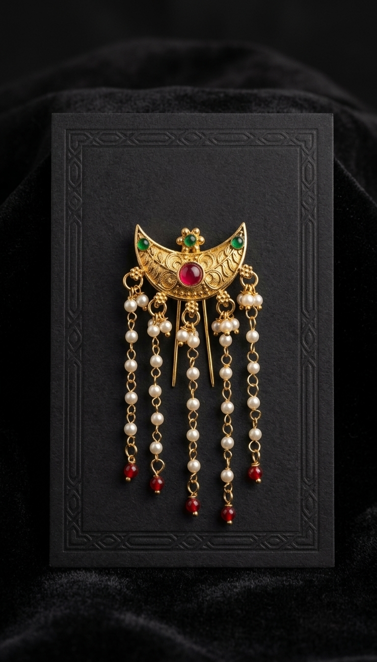 The Empress Moon Hair Pin (3 pc)
